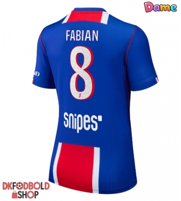 Paris Saint-Germain Fabian Ruiz #8 Hjemmebanetrøje Dame 2026-27 Kort ærmer